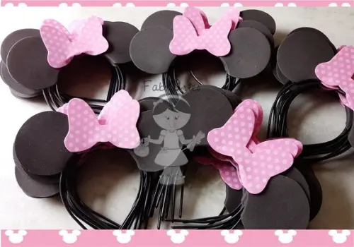 Tiara da Minnie Rosa