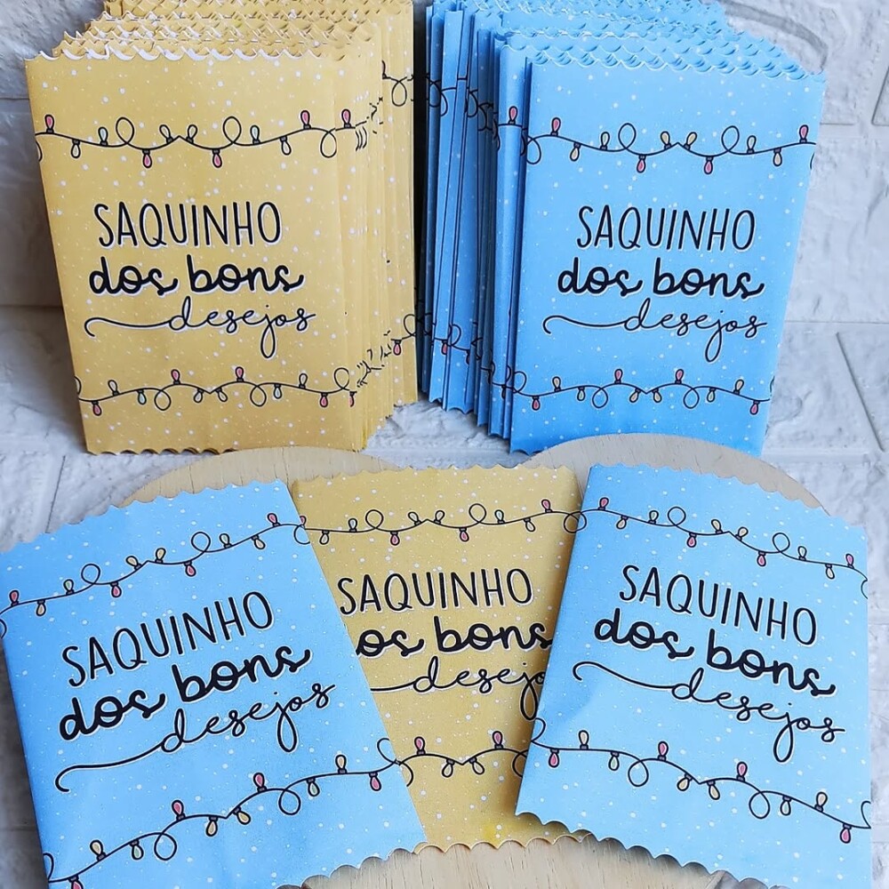 Saquinho de papel Personalizado - Embalagem Personalizada