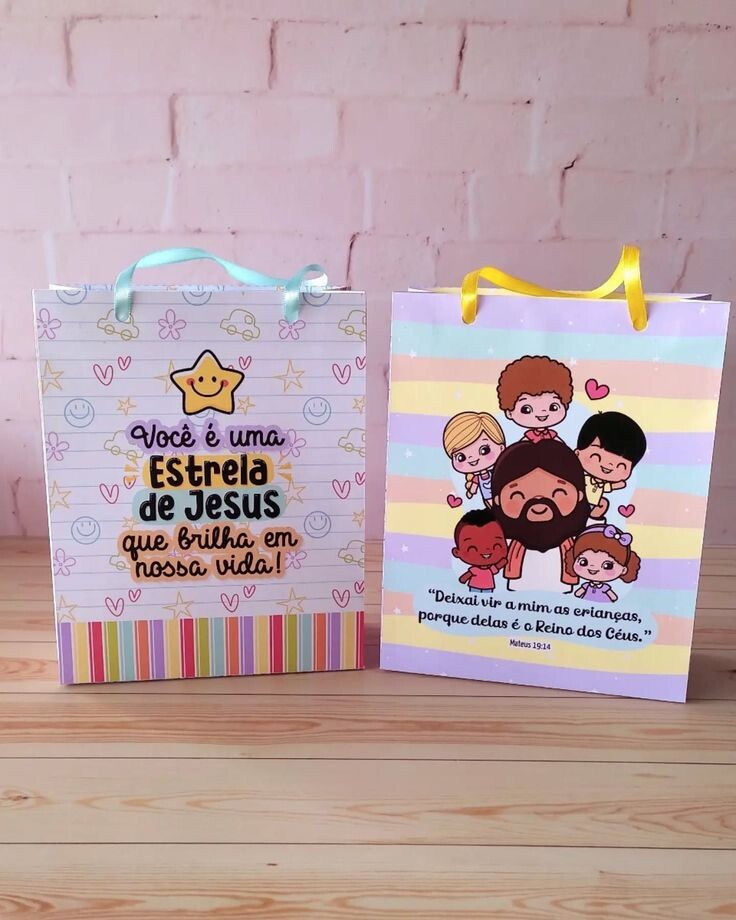 Sacola Personalizada Dia das crianças