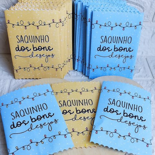 Saquinho de papel Personalizado - Embalagem Personalizada