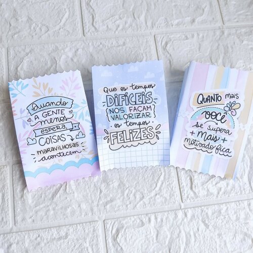 Saquinho de papel Personalizado - Embalagem Personalizada