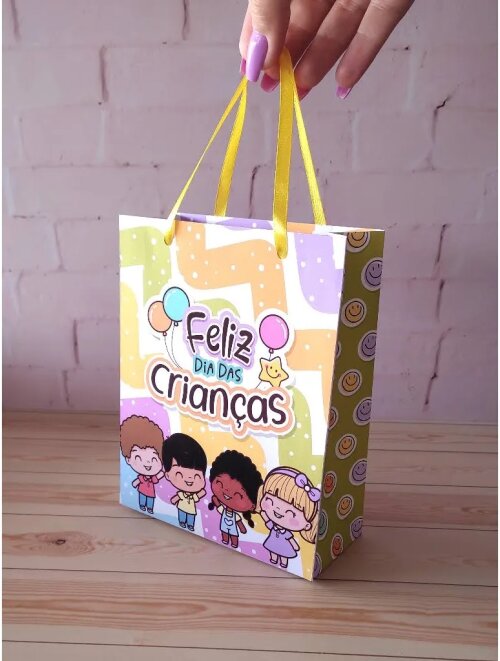Sacola Personalizada Dia das crianças