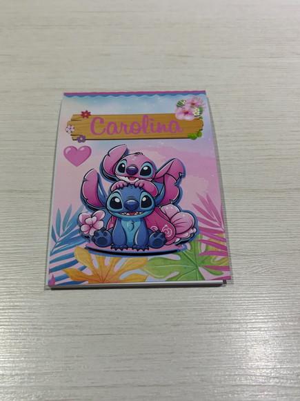 Bloquinho Personalizado Stitch