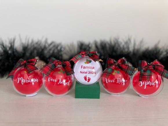 Bolas de Natal Personalizadas