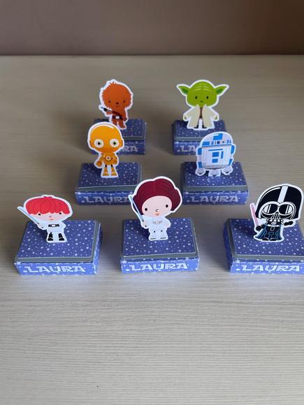 Caixa Bis Duplo Festa Star Wars