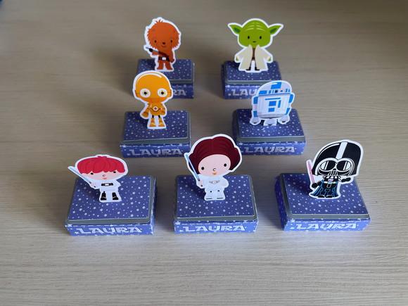 Caixa Bis Duplo Festa Star Wars