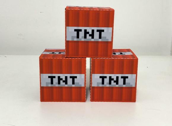 Kit  Cubo Tnt Minecraft 20 caixas