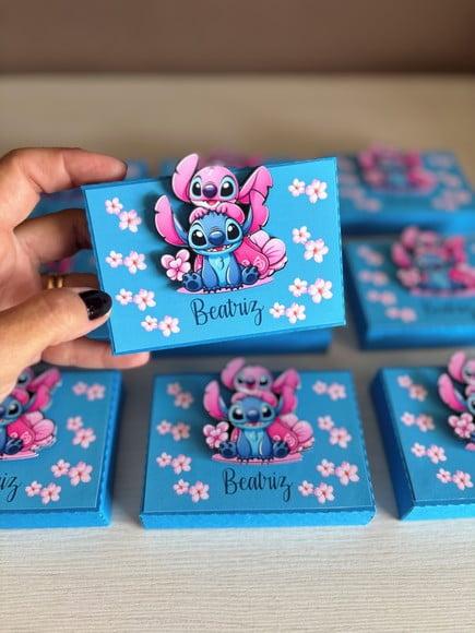Caixa para Kitkat Festa Stitch Kit com 10