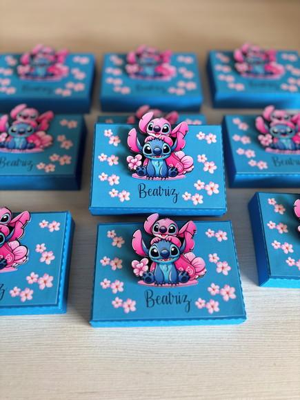 Caixa para Kitkat Festa Stitch Kit com 10