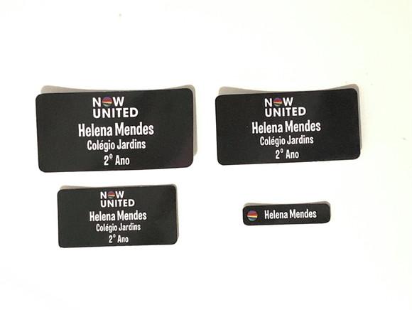 Etiqueta Escolar Now United (pacote com 80)