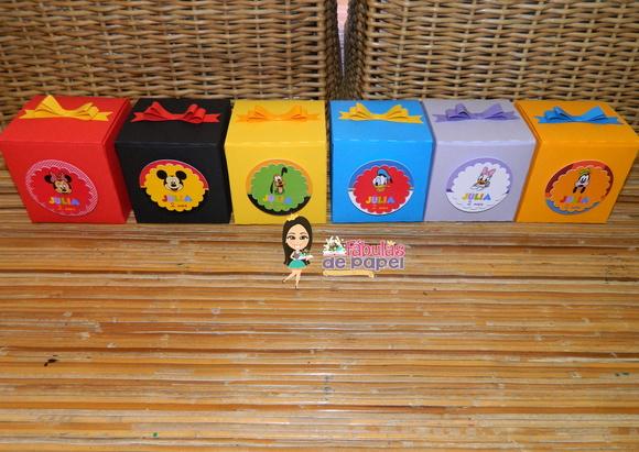 Kit Festa Turma do Mickey com 18 caixas