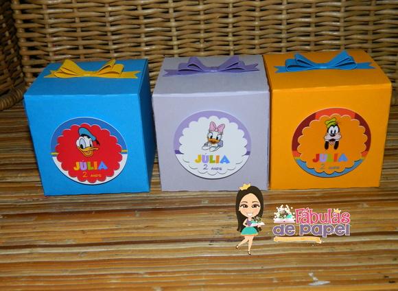 Kit Festa Turma do Mickey com 18 caixas