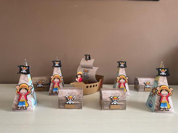 Kit Festa 12 Lembrancinhas One Piece