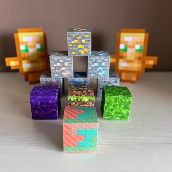 Kit Festa 10 Blocos Minecraft