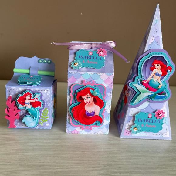 Kit Festa 15 Lembrancinhas Pequena Sereia Ariel