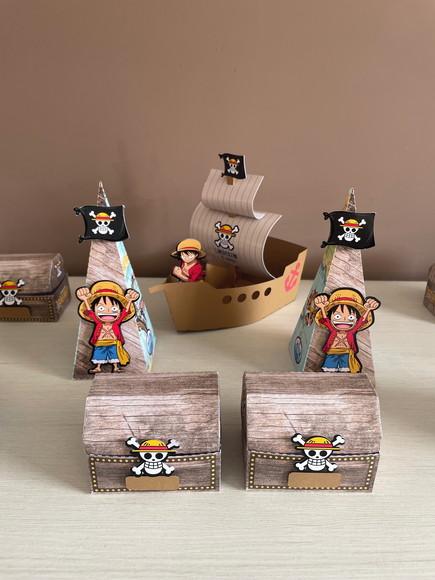 Kit Festa 12 Lembrancinhas One Piece