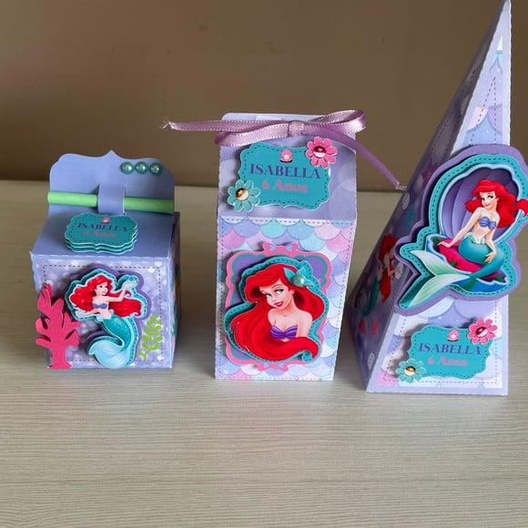 Kit Festa 15 Lembrancinhas Pequena Sereia Ariel