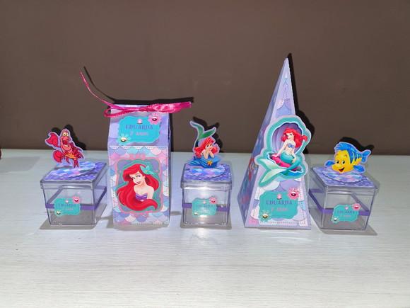 Kit Festa a Pequena Sereia 18 Peças