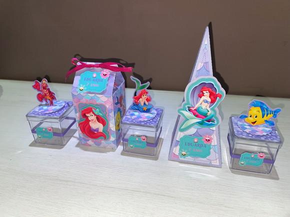 Kit Festa a Pequena Sereia 18 Peças