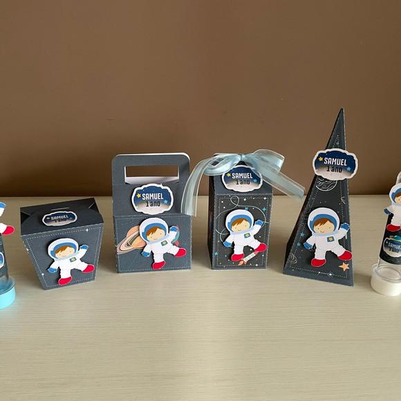 Kit Festa Astronauta Personalizado 20 Peças