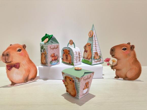 Kit Festa Capivara 22 Ítens