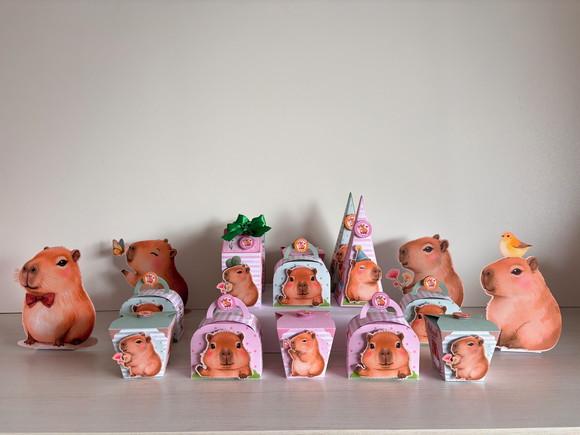 Kit Festa Capivara com 30 Caixas