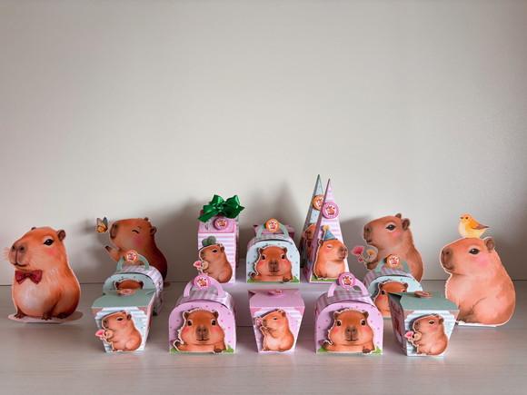 Kit Festa Capivara com 30 Caixas