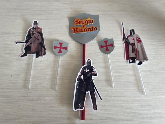 Kit Festa Cavaleiros Templários