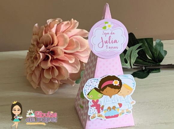 Kit Festa Day Spa com 10 Caixas Pirâmide