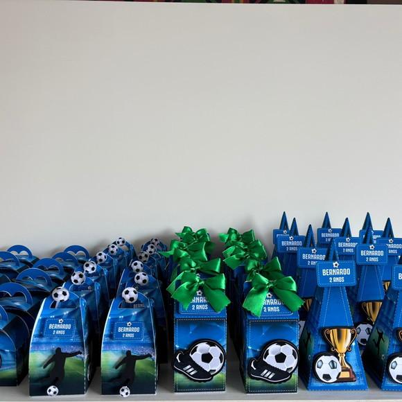 Kit Festa Futebol 30 Caixas