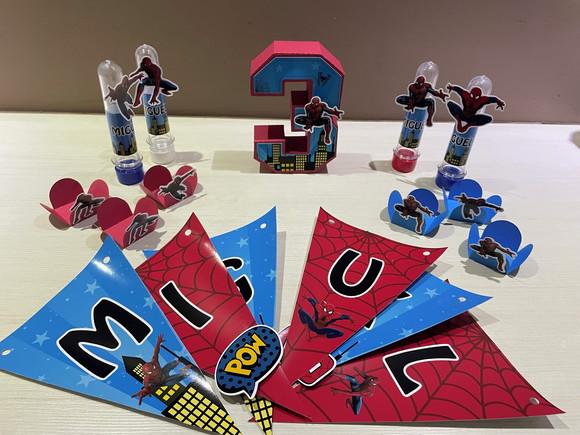 Kit Festa Homem Aranha
