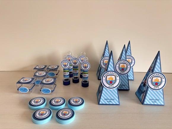 Kit Festa Manchester City 20 Peças