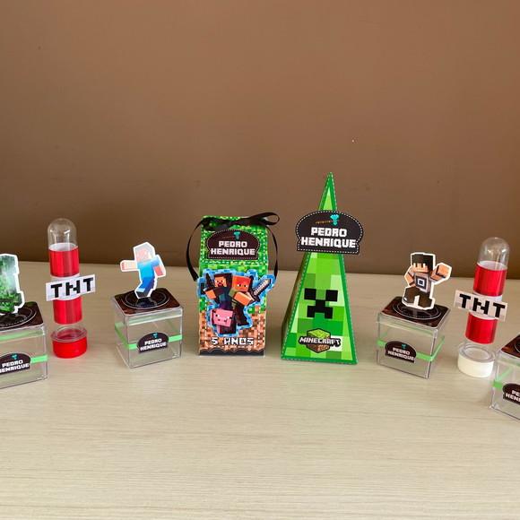 Kit Festa Minecraft 20 Peças