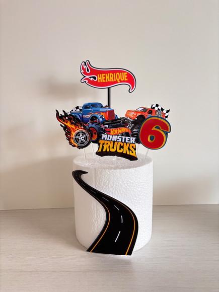 Kit Festa Monster Trucks Hot Wheels