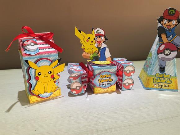 Kit Festa Pokemon 15 Caixas