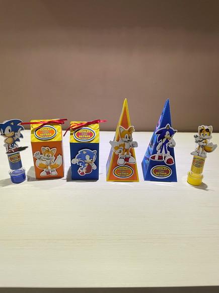 Kit Festa Sonic 30 caixas