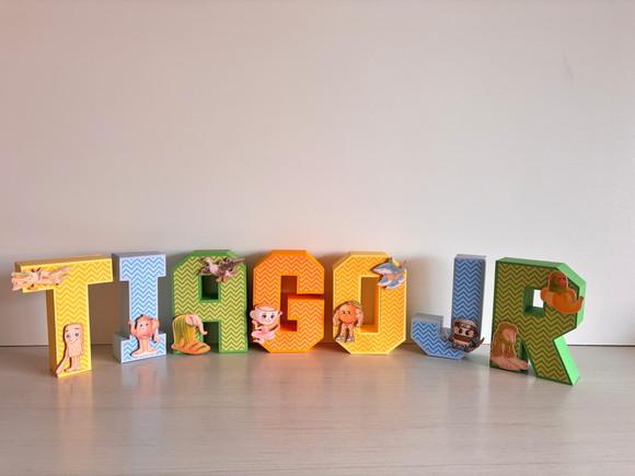 Letras 3d Festa Brainrot