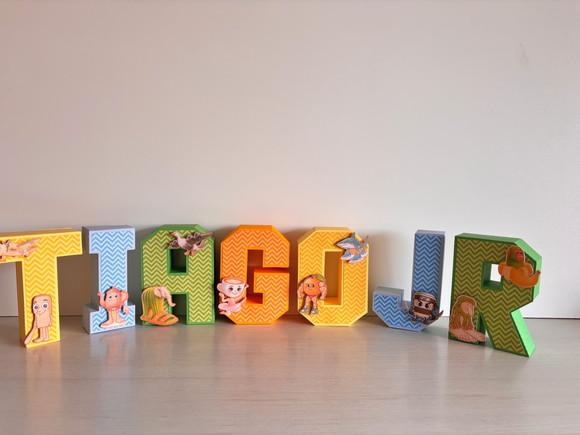 Letras 3d Festa Brainrot