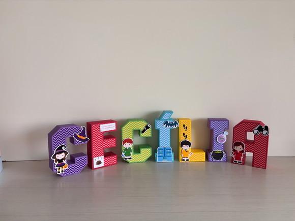 Letras 3d Festa Dpa