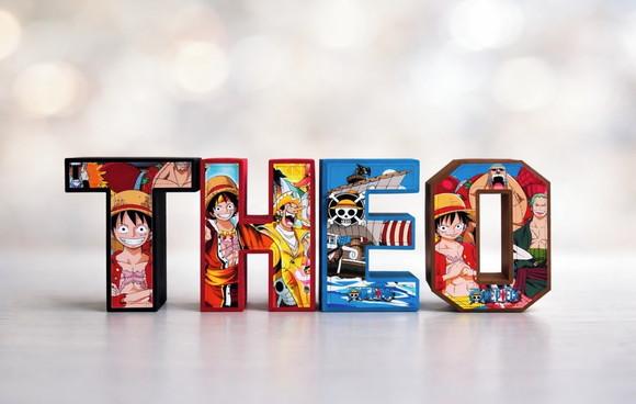 Letras 3d One Piece