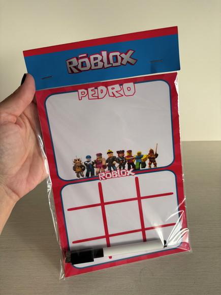Lousa Mágica Magnética Lembrancinha Roblox