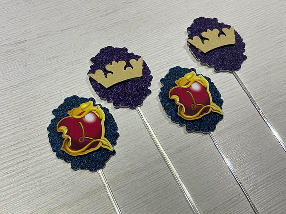 Toppers para docinhos Festa Descendentes