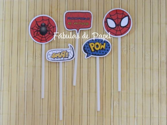 Toppers Homem Aranha