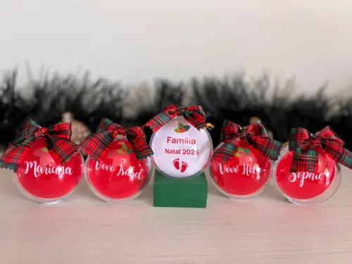 Bolas de Natal Personalizadas