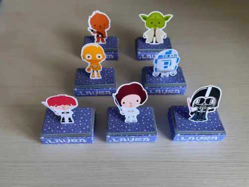 Caixa Bis Duplo Festa Star Wars