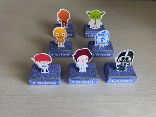 Caixa Bis Duplo Festa Star Wars