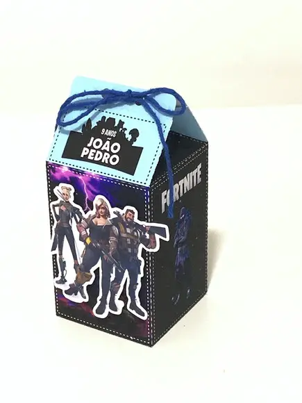 Caixa Milk Fortnite Kit com 10
