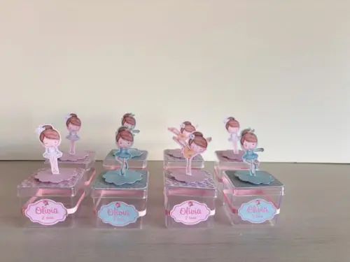 Caixinha de Acrílico Bailarina
