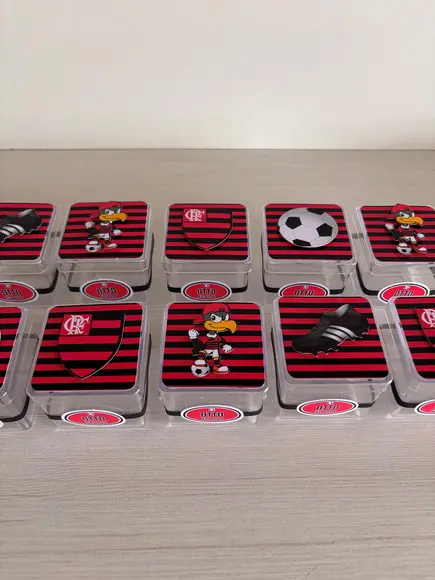 Caixinha de Acrílico Time de Futebol