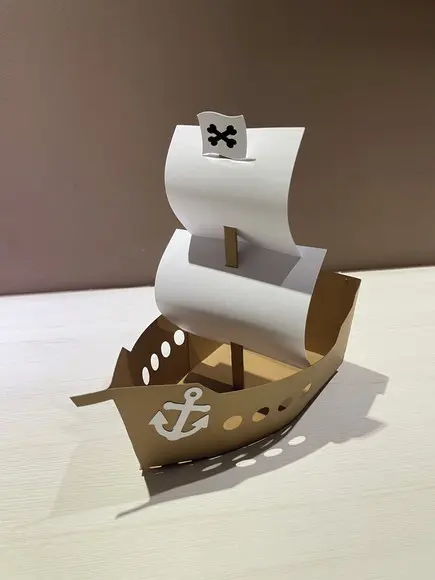 Centro de Mesa Barco Pirata